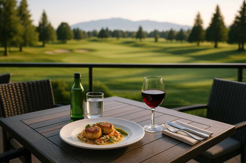 dining experience with view professional services | GPS: 49.125585, -122.992315