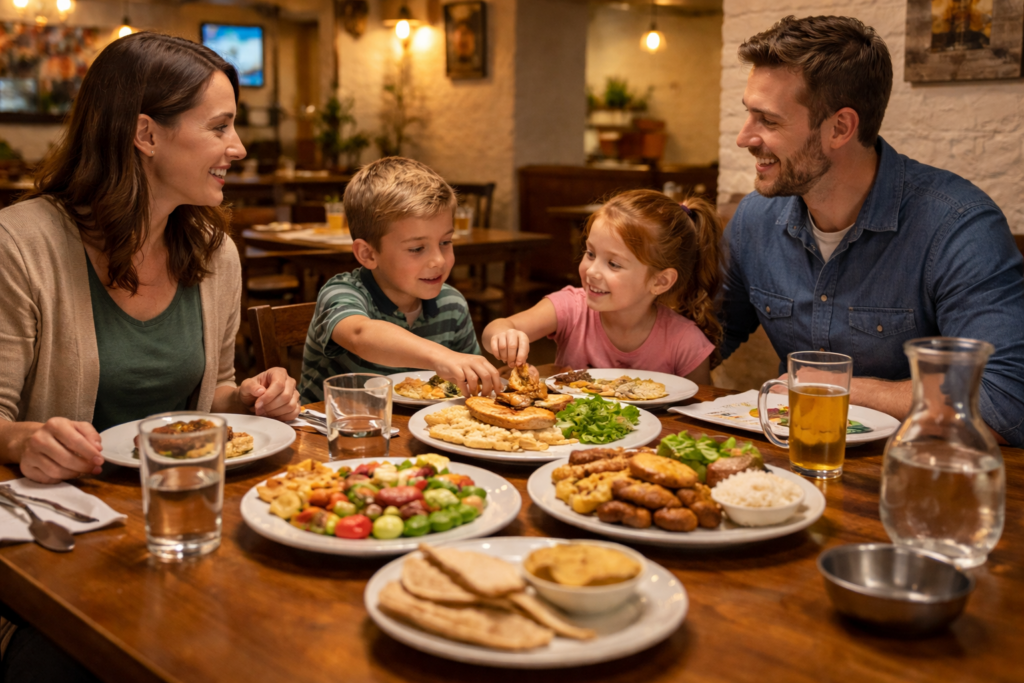 family-dining-local-experiences-delicious-food-sharing-moments