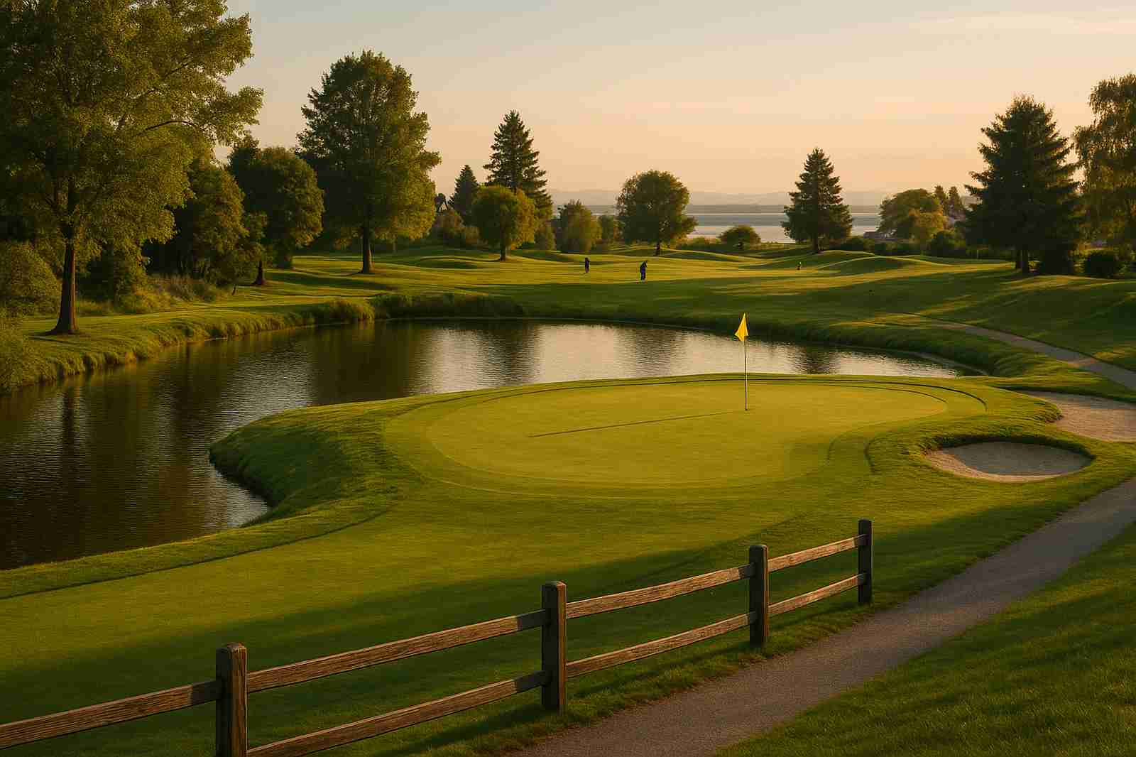 golf course sunset view professional services | GPS: 49.092196, -123.043296
