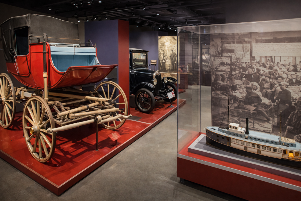 historical-exhibits-in-new-westminster-museum-transportation-vehicles