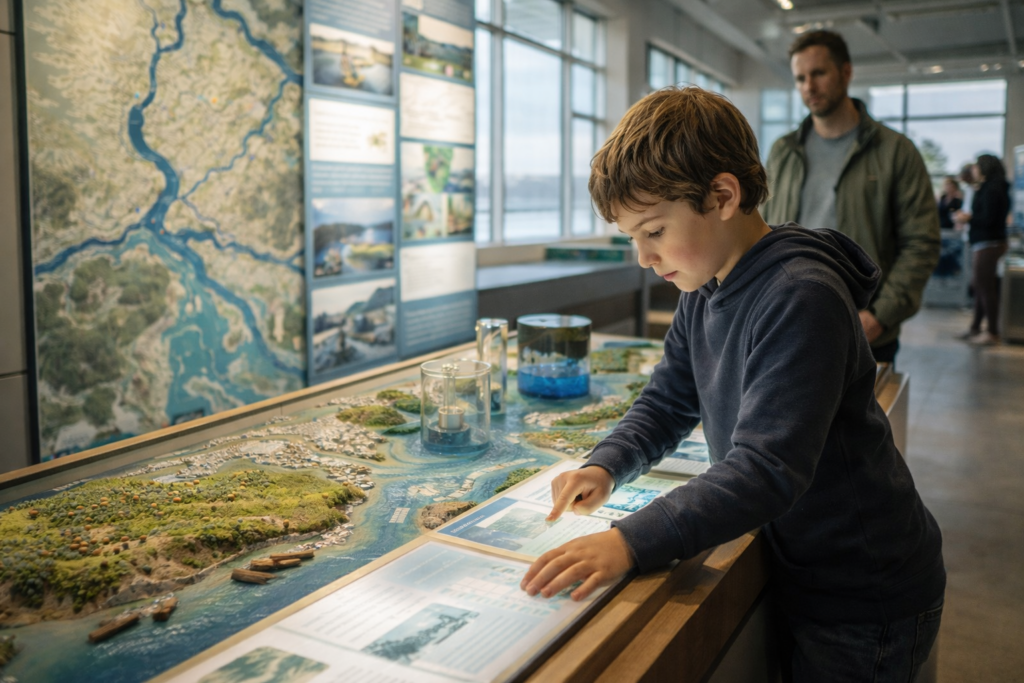 interactive-exhibit-with-child-exploring-directory