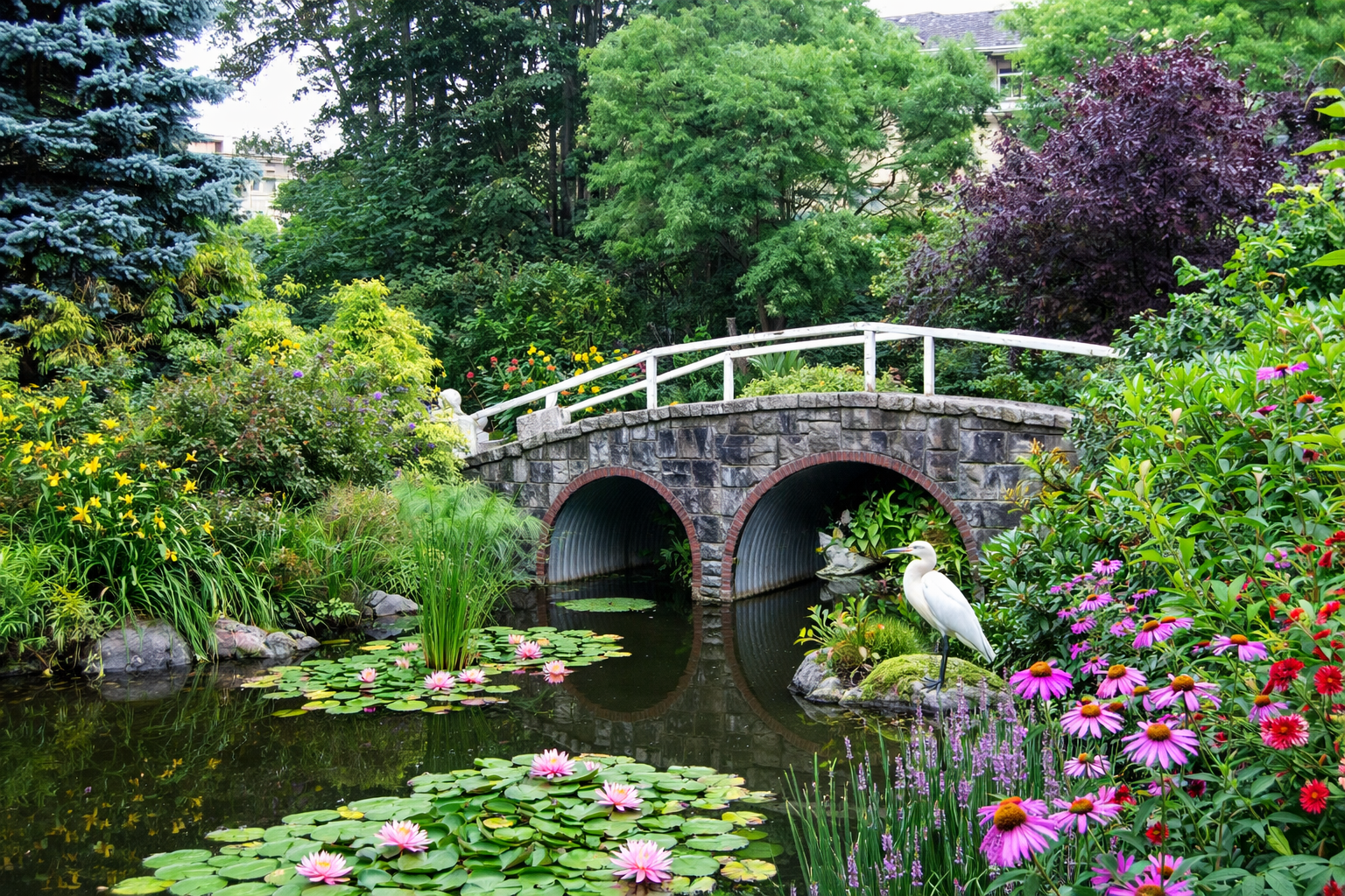 peaceful-garden-with-bridge-and-flowers-new-westminster