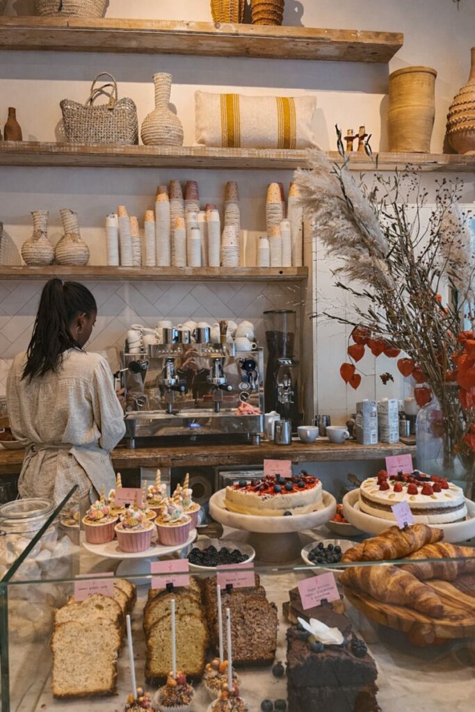 new-westminster-bakery-display-with-cakes-coffee-and-decorations-directory