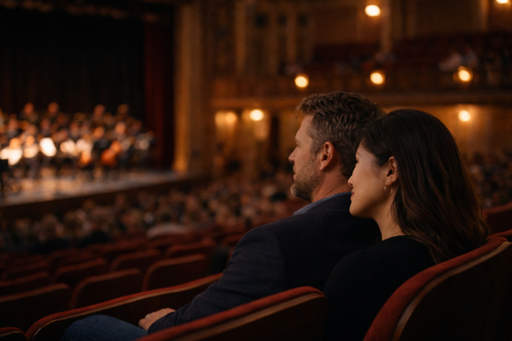 couple-enjoying-concert-at-theater-directory