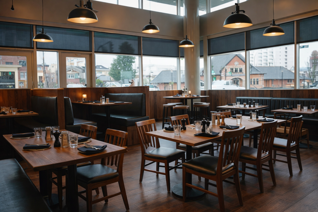 cozy-restaurant-interior-in-new-westminster-modern-style