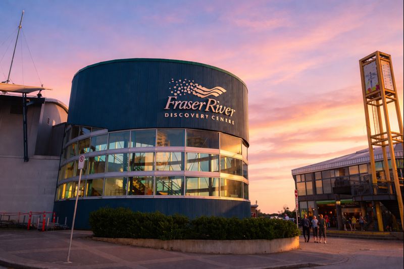 new-westminster-fraser-river-discovery-centre-sunset-directory