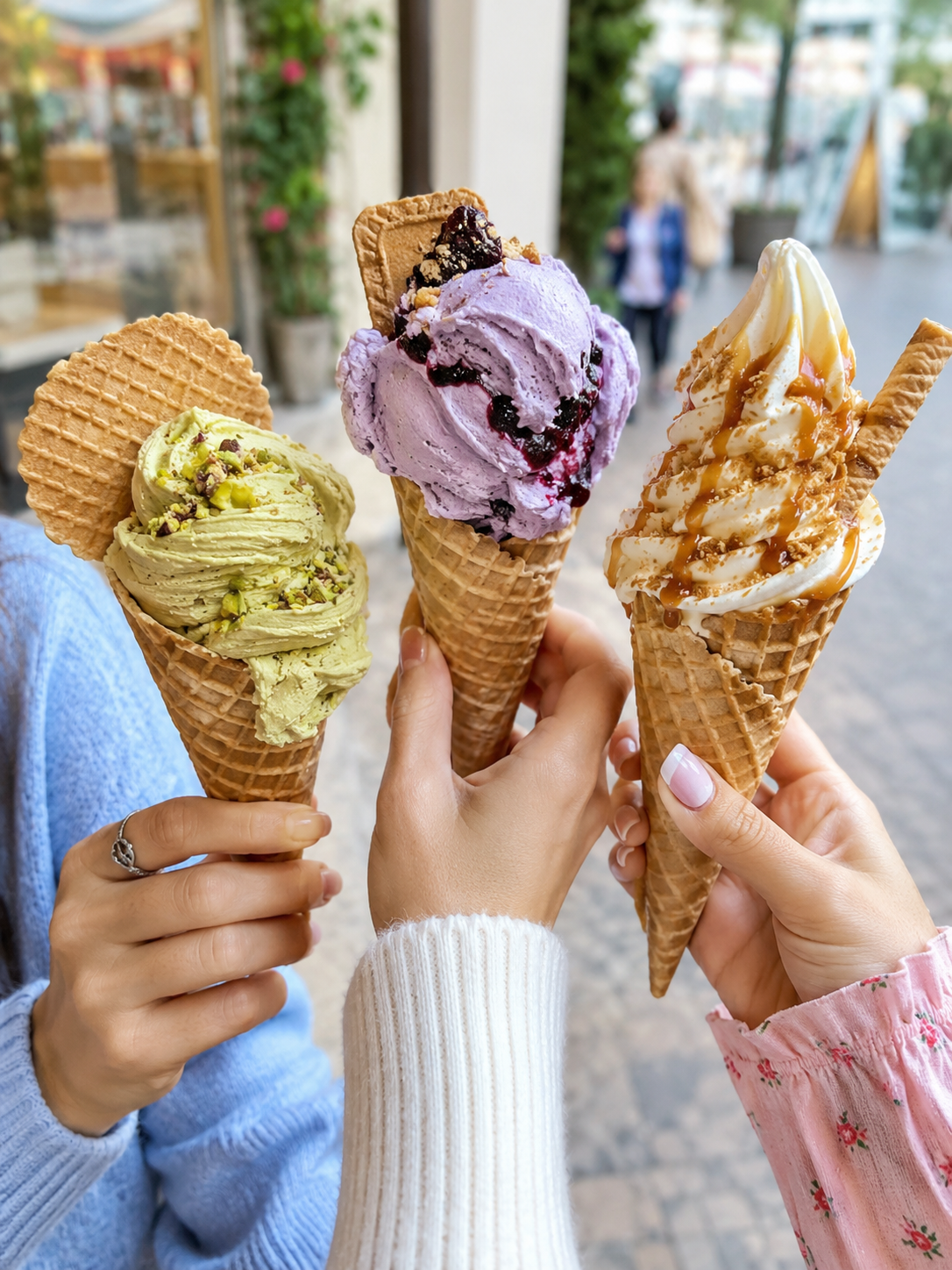 ice-cream-cones-in-community-life-friends-enjoying-treats